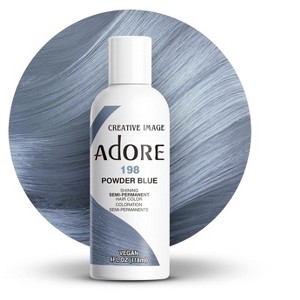 Creative Image Adore Semi-Permanent Hair Color - 198 POWDER BLUE - Haircolor Dye - 1 of 4