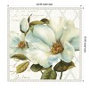 Amanti Art White Floral Bliss II by Lisa Audit Framed Canvas Wall Art - 4 of 4