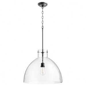 Quorum Lighting 1 - Light Pendant in  Noir - 1 of 1