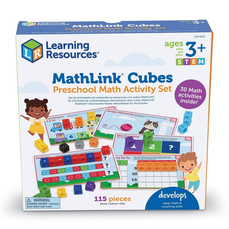 Learning Resources Mathlink Cube Activity Set - Preschool, 6 of 7
