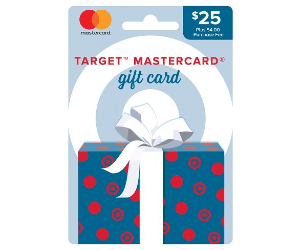 Mastercard Gift Card - $25 + $4 Fee