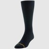 Signature Gold by GOLDTOE Men's Fit Tec Rib Crew Socks 3pk - Charcoal Gray/Black 6-12.5 - 3 of 4
