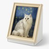 Kumasinova Cat Living in Famous Painting,Pet Scratcher Oil Painting Cat House,Vintage Art Picture Frame Cardboard House - 3 of 3