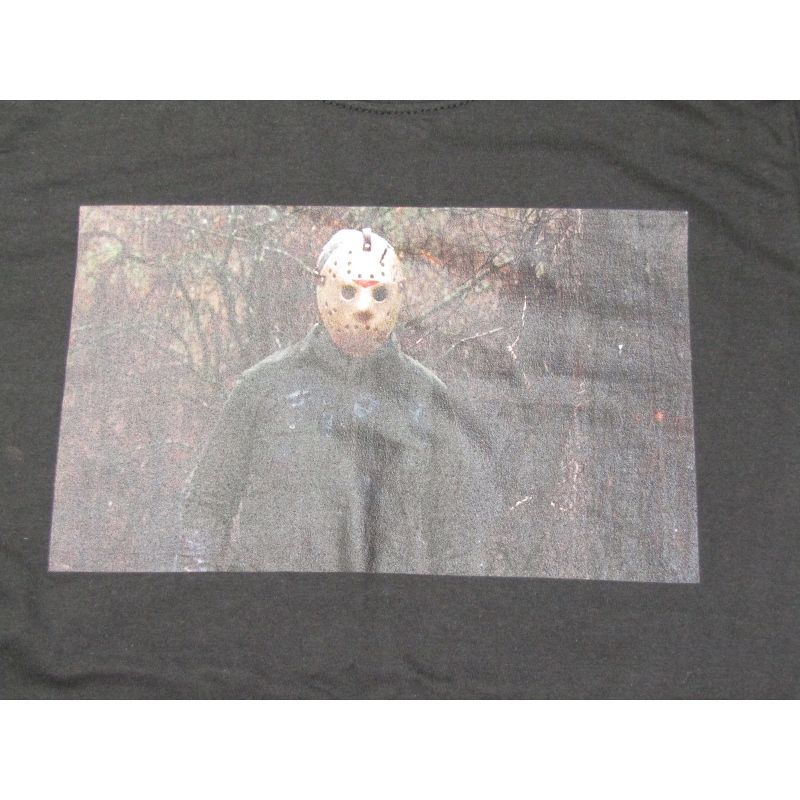 Friday the 13th Jason Voorhees Mens Black Graphic Tee, 2 of 4