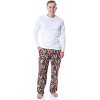 DC Comics Mens' Justice League Holiday Superhero Christmas Pajama Pants Multicoloured - 2 of 4