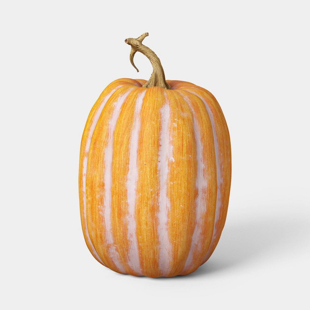 XL Faux Real Pumpkin Orange - Threshold™: Fall