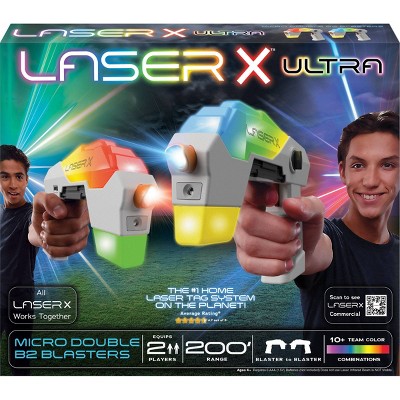 Laser X Ultra Double Blasters  Tag system, Things that bounce, Laser