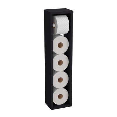 LunaLulinlk 28" High Toilet Paper Holder Narrow Shelf Organizer for Bathroom, Living Room, Kitchen