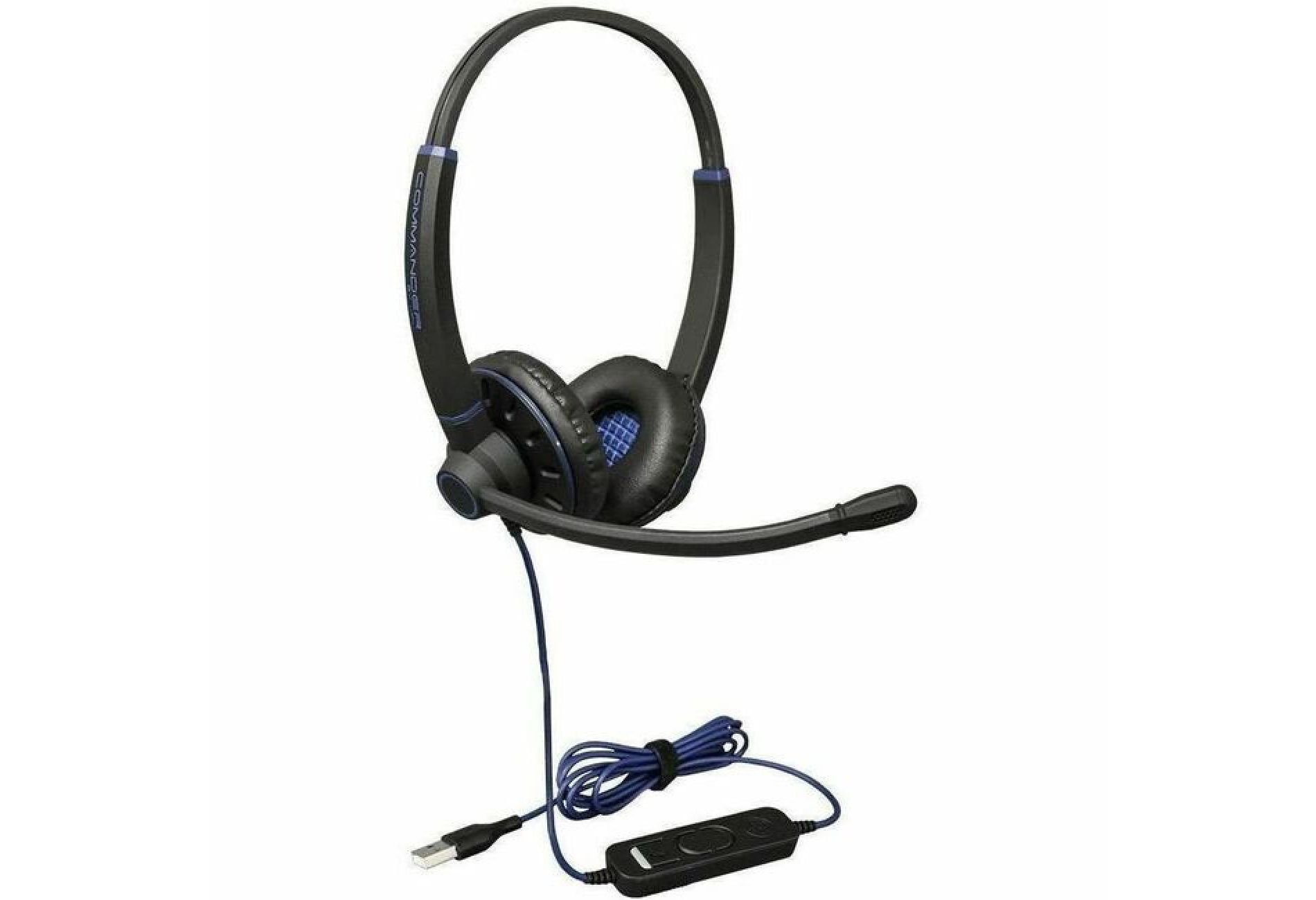 JPL COMMANDER Headset - Microsoft Teams Certification - Stereo - USB Type A, USB Type C - Wired - 32 Ohm - 20 Hz to 20 kHz - On-ear, Over-the-head