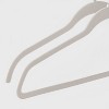 100pk Combo Pack Suit/shirt Flocked Hangers - Brightroom™ : Target