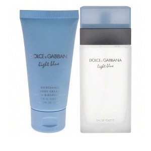 Dg Light Blue 2 Pc Set Women Edt Spray 3.3, Body Lotion 1.7 Oz - Hard Box - 1 of 4