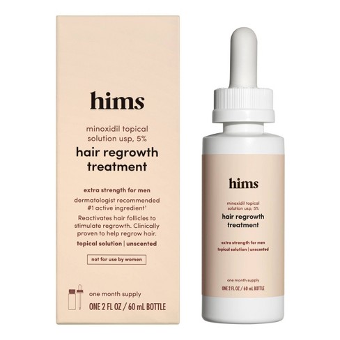 Hims Minoxidil Serum Extra Strength Topical Regrowth Solution For Men - 2 Fl Oz : Target