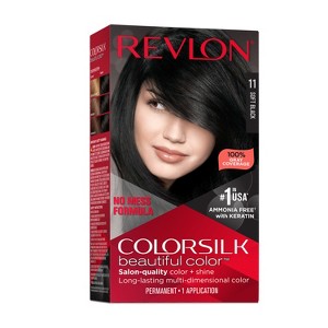 Revlon Colorsilk Beautiful Color Permanent Long-Lasting High-Definition with 100% Gray Coverage Hair Color - 4.4 fl oz - 1 of 4