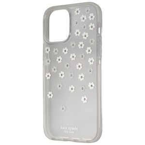 Case Mate licensed - Kate Spade Hardshell Case for iPhone 13 Pro Max - Iridescent Scattered Flowers - 1 of 1