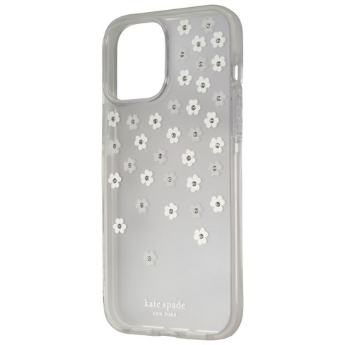 Case Mate licensed - Kate Spade Hardshell Case for iPhone 13 Pro Max - Iridescent Scattered Flowers - image 1 of 1