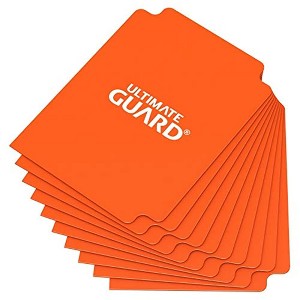 Ultimate Guard Orange Card Dividers (10) Standard Size Individual Pack - 1 of 4
