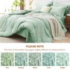 BAGOKIE 5/7 Pieces Bed in a Bag Comforter Set for All Season - 4 of 4