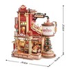 ROBOTIME 3D Puzzles, Wooden Puzzle Magic Factory Model with Exquisite Accessories, Unique Puzzle for Kids Adults, Multicolored, 9.61"*10.08"*6.42" - 4 of 4