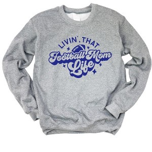 Simply Sage Market Livin' That Football Mom Life Sweatshirt - 1 of 4