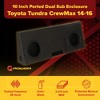 QPower Dual 10" Ported Sub Enclosure for Toyota Tundra Crew Max | QBTUNDRA14210 - 2 of 4