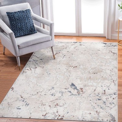 Kumasinova Trendy Stain-Resistant Area Rug – Non-Shedding Living Room Rug, Medallion Rugs for Living Room, Kid & Pet-Friendly, Boho Washable Rugs