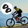 Unique Bargains Bike Pedal Straps Toe Clips Straps Adjustable Anti-Slip Bicycle Feet Straps Black 1 Pair - 2 of 4