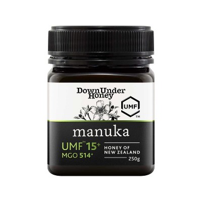 DownUnder Honey UMF 15+ Manuka Honey (MGO 514+) 250g