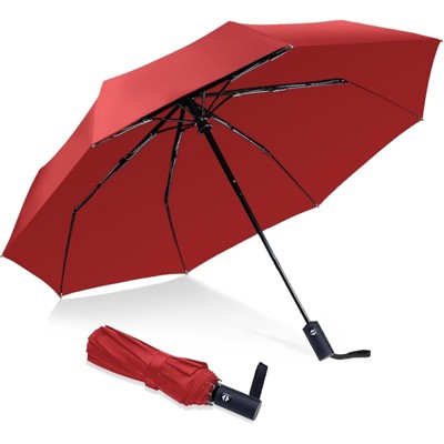 Clotth Travel Essentials Umbrella Windproof, Compact, Lightweight, Automatic Open/Close, Strong And Portable Folding Small Umbrella For Rain