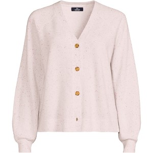 Lands' End Women's Cashmere Cardigan - 1 of 3