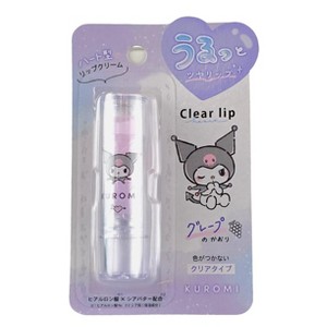 Crux Sanrio Clear Lip Balm - Kuromi-Grape - Hydration With a Hint of Mischief - 1 of 4