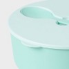 128.5oz Lidded Serve Bowl with Utensil Mint - Sun Squad™ - 3 of 3