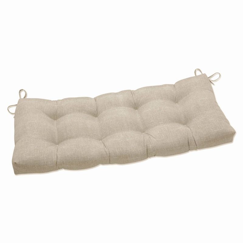 Outdoor/Indoor Tufted Bench/Swing Cushion Tory - Pillow Perfect, 1 of 9