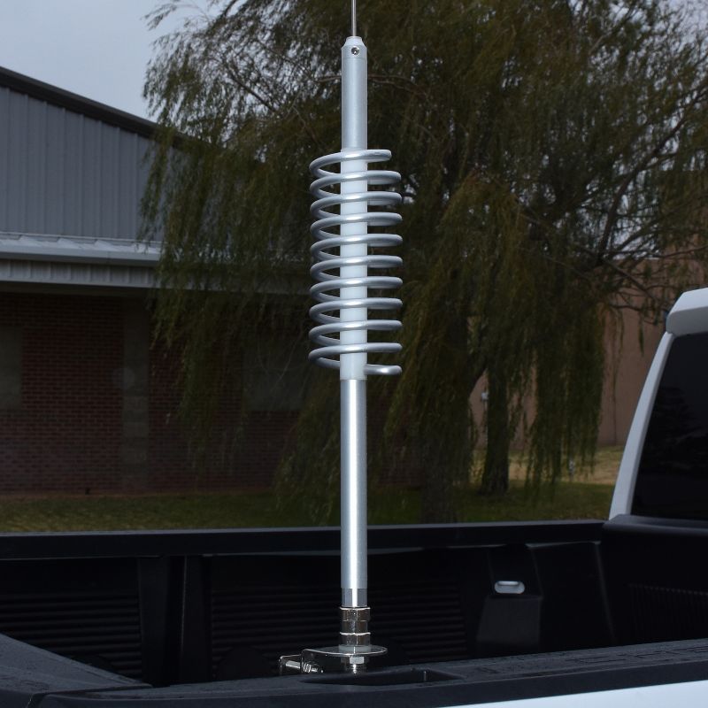 Tram® TramCat TC-6 15,000-Watt Trucker Aluminum CB Antenna with 35-1/2-In. Stainless Steel Whip and 6-In. Shaft, 5 of 8
