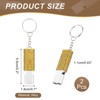 Unique Bargains Outdoor Camping Hiking Fishing Rescue Signaling Alloy Keychain Whistles 2 Pcs - 2 of 3