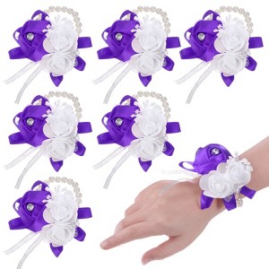 Unique Bargains Durable Elastic Fashion Trend Lightweight Wrist Corsage - 1 of 4