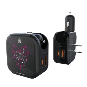WWE SuperStars (F) Steel 18-Watt 2 in 1 USB A/C Charger - 1 of 3