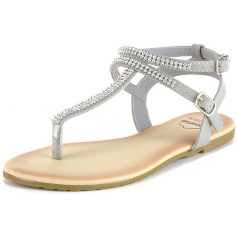 Gray discount sandals target