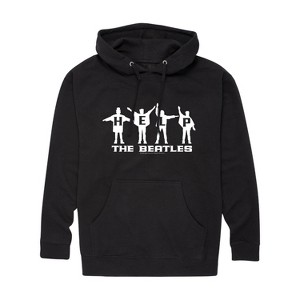 Men's - The Beatles - Help Graphic Fleece Pullover Hoodie - 1 of 4