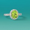 Ross-Simons 1.90 Carat Peridot and Diamond-Accented Ring in Sterling Silver - 4 of 4