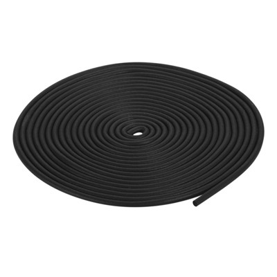 Unique Bargains Solid Foam Rubber Round Soundproof DIY Weather Seal Strip