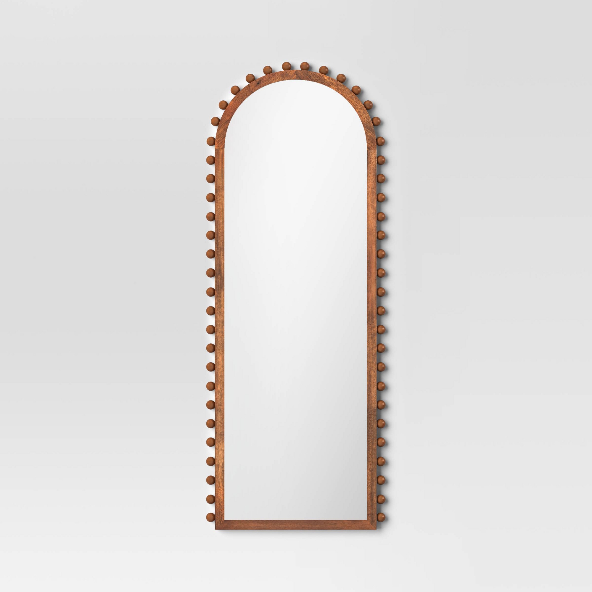 25"x65" Carved Beaded Floor Mirror - Threshold™