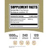 BulkSupplements Reishi Mushroom Extract Capsules - 2 of 4