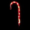 Northlight Lighted Candy Cane Outdoor Christmas Pathway Markers - 13.5' White Wire - Set of 10 - image 3 of 4