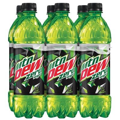 Mountain Dew Zero Sugar - 6pk/16.9 fl oz Bottles
