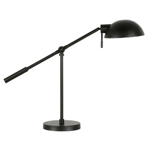 Hampton & Thyme 23.25" Tall Boom Arm Table Lamp with Metal Shade - 1 of 4