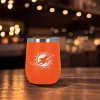 NFL Miami Dolphins 10oz Team-Colored Wine Tumbler - 3 of 3