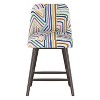 Geller Modern Counter Height Barstool in Patterns - Project 62™ - image 2 of 4