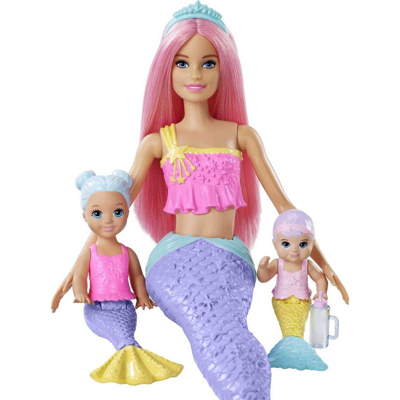 Barbie Dreamtopia Mermaid Nursery Playset and Dolls, 4 of 8