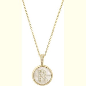 Gold Initial Necklace for Women, Personalized Letter Pendant with Gift Box for Christmas & Birthday - 1 of 4