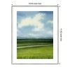 Amanti Art Blue Ridge Path II by Grace Popp Wood Framed Wall Art Print - 3 of 4